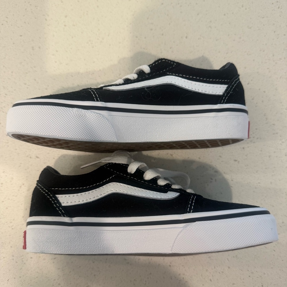Vans Black and White Sneakers